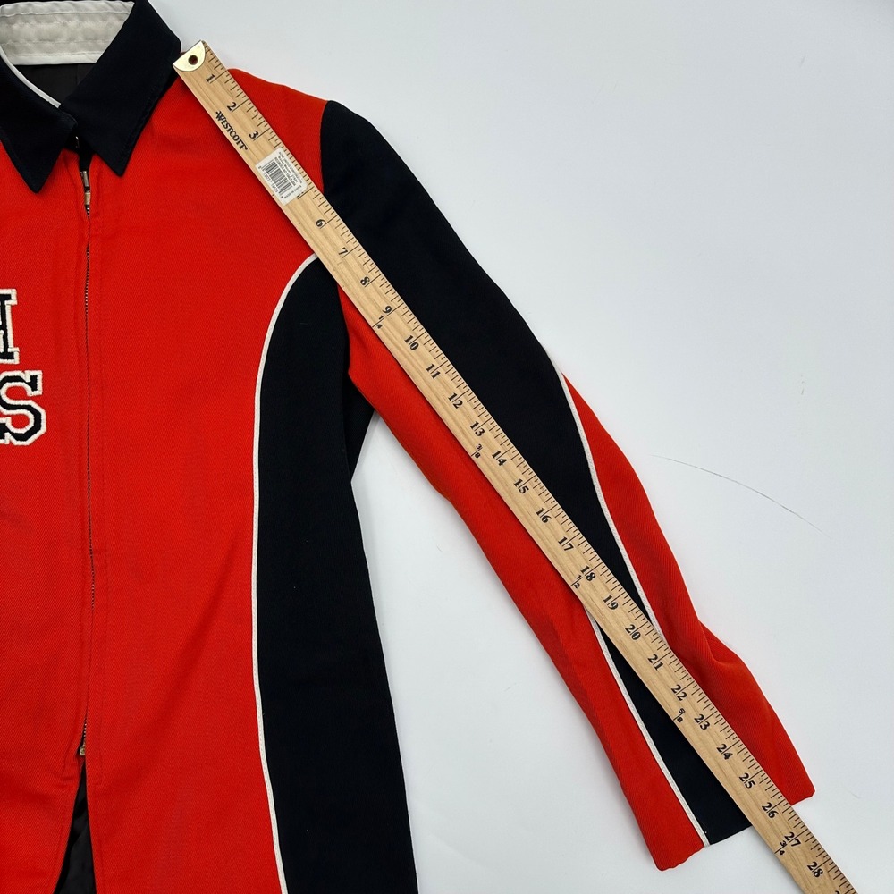 Vintage DHS Marching Band Jacket Red Black‎ Uniform Zip Up Size 56 Costume Retro - Picture 6 of 14